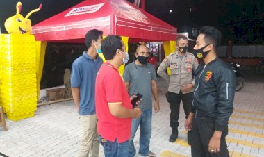 Kapolsek-Reo-Himbau-Pemilik-Alfamart-Selalu-Terapkan-3M.