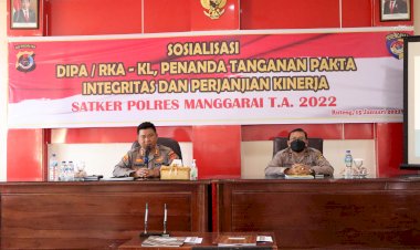Sosialisasi-DIPA,-Penandatanganan-Pakta-Integritas-Dan-Perjanjian-Kinerja-Polres-Manggarai-2022