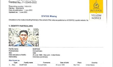 Polri:-Interpol-Telah-Terbitkan-Yellow-Notice-Pencarian-Anak-Ridwan-Kamil