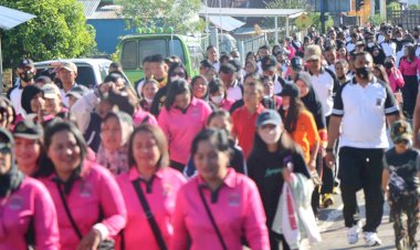 Olahraga-Bersama-Dalam-Rangka-Hari-Bhayangkara-Yang-Ke-76