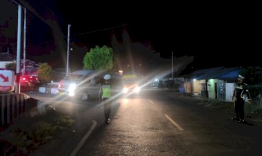 Pastikan-Situasi-Kamtibmas-Aman,-Sat.-Lantas-Laksanakan-Patroli-Malam