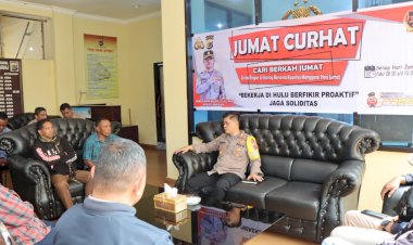 Jumat-Curhat,-Tatap-Muka-Kapolres-Manggarai-Dengan-Bakal-Caleg-Kab.-Manggarai