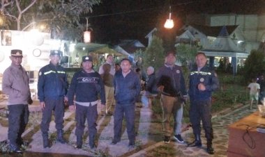 POLRES-MANGGARAI-MELAKSANAKAN-PENGAMANAN-PEMBUKAAN-RUTENG-CULTURAL-TAPESTRY-FESTIVAL-TENUN,-KOPI,-DAN-KULINER-MANGGARAI