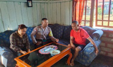 Bripka-Matheus-Maju,-Bhabinkamtibmas-Langke-Rembong,-Lakukan-Patroli-dan-Sambang-guna-Membangun-Kesadaran-Masyarakat-tentang-ancaman-TPPO