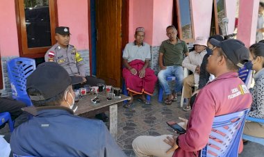 Antisipasi-Bahaya-TPPO,-HPR-dan-Karhutla,-Bhabinkamtibmas-BRIPKA-M.-Alif-Jafrin,-Patroli-dan-Sambang-di-Kelurahan-Pau,-Langke-Rembong