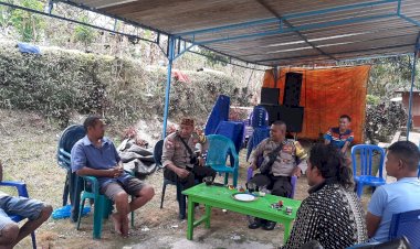 Bhabinkamtibmas-Kecamatan-Wae-Ri'i-Sambangi-Desa-Golo-Cador,-Kabupaten-Manggarai:-Himbauan-untuk-Menjaga-Kamtibmas