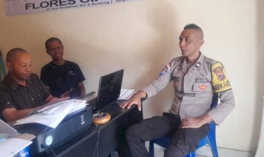 Sosialisasi-Pencegahan-TPPO,-Bhabinkamtibmas-lakukan-Patroli-dan-Sambang-di-kelurahan-Mbaumuku.
