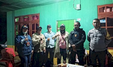 Operasi-Mantap-Brata:-Personil-Polres-Manggarai-Amankan-Kampanye-Calon-Legislatif-di-Dapil-III