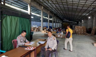 Operasi-Mantap-Brata:-Pengamanan-Gudang-Logistik-KPU-Kabupaten-Manggarai
