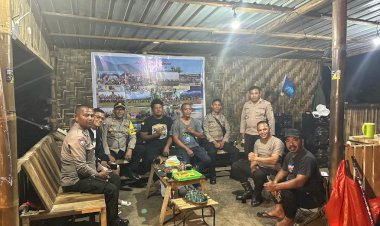 Satuan-Binmas-Polres-Manggarai-Jalin-Silaturahmi-dengan-Komunitas-Trail-di-Kelurahan-Pau,-Kecamatan-Langke-Rembong