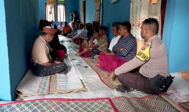 Bripka-Theodorus-Angkat-Hadiri-Acara-Sukuran-di-Desa-Lungar,-Satar-Mese,-sampaikan-himbauan-Kamtibmas