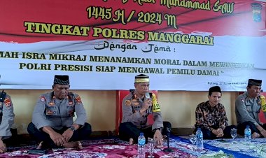 Perayaan-Hari-Isra-Miraj-Nabi-Muhammad-Saw-Tahun-1445-H/2024-M-di-Polres-Manggarai