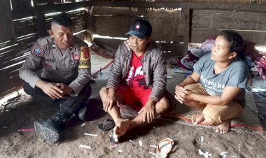 Cuaca-Ekstrem,-Bhabinkamtibmas-Kecamatan-Ruteng-Himbau-Warga-Tingkatkan-Kewaspadaan