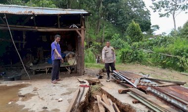 Bhabinkamtibmas-himbau-warga-tetap-waspada-Potensi-Bencana-akibat-Cuaca-Ekstrem.