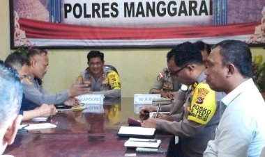 Arahan-Kapolres-Manggarai-dalam-Rapat-Anev-Mingguan-Polres-Manggarai.