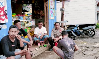 Polsek-Cibal-Lakukan-Patroli-dan-Penggalangan-di-Kampung-Benteng-Todo-Desa-Nenu