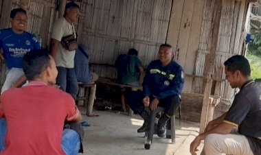 Bhabinkamtibmas-Satar-Mese-Utara,-Ajak-Masyarakat-Desa-Nao-Waspada-TPPO