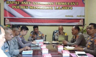 Kapolres-Manggarai-Pimpin-Rapat-Anev-Penyerapan-Anggaran-TW-I-Tahun-2024
