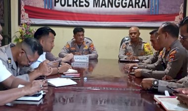 Kapolres-Manggarai-Pimpin-Rapat-Anev-Mingguan:-Arahan-untuk-Peningkatan-Kinerja