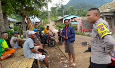 Bhabinkamtibmas-Kecamatan-Lelak-Ajak-Warga-Waspada-Terhadap-Ancaman-Kamtibmas