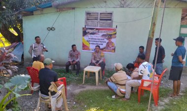 Polsek-Reo-Gelar-Program-Jumat-Curhat-di-Kelurahan-Wangkung