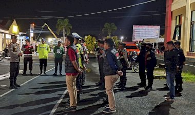 Jamin-Kondusifitas-Kamtibmas,-Polres-Manggarai-Gelar-Patroli-Malam