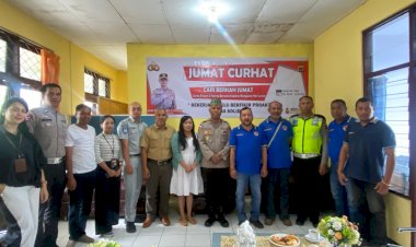 Pimpin-Jumat-Curhat,-Waka-Polres-Manggarai-Respon-Berbagai-Keluhan-Masyarakat