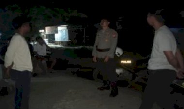 Polsek-Reo-Gelar-Patroli-Malam-untuk-Menjaga-Situasi-Kamtibmas-Tetap-Kondusif