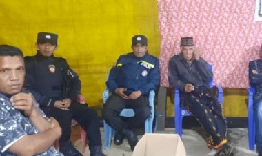 Kapospol-Lelak-dan-Bhabinkamtibmas-Kecamatan-Lelak,-Laksanakan-Pengamanan-Kegiatan-Masyarakat.