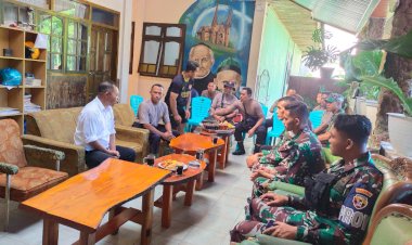 HUT-Bhayangkara-ke-78,-Polres-Manggarai-dan-Kodim-1612-Manggarai-Kompak-Laksanakan-Bakti-Sosial-Religi