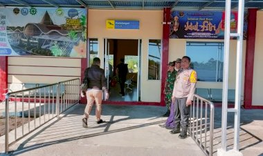 KP3-Udara-Laksanakan-Pengamanan-Penerbangan-di-Bandar-Udara-Frans-Sales-Lega-Ruteng