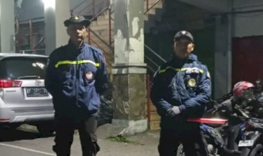 Pengamanan-Acara-Pernikahan-di-Gedung-MCC-oleh-Bhabinkamtibmas-Kec.-Langke-Rembong