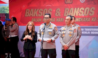 Polri-Bangun-Fasilitas-Air-Bersih-hingga-Perbaiki-Tempat-Ibadah-Sambut-Hari-Bhayangkara-ke-78