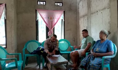 Respon-Cepat-Bhabinkamtibmas-Terhadap-Informasi-Warga:-Penebangan-Pohon-di-Tanah-Sengketa