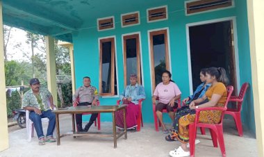 Bhabinkamtibmas-Bripka-Yoni-Tandungan-Patroli-dan-Sambang-Warga-di-Kecamatan-Ruteng