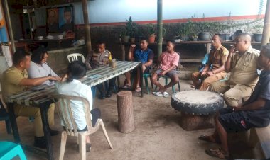 Bhabinkamtibmas-dan-Babinsa-Respon-Laporan-Kasus-Pencurian-di-Kantor-Pastoran-Gereja-Ekaristi-Kudus-Ka-Redong