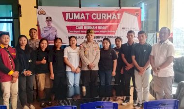 Jumat-Curhat-Polres-Manggarai-Bersama-Tokoh-Pemuda-di-Kecamatan-Langke-Rembong