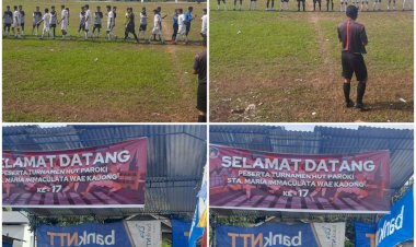 Bhabinkamtibmas-Reok-Barat-Amankan-Pertandingan-Sepak-Bola