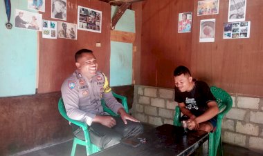 Bhabinkamtibmas-Kec.-Cibal-Barat-Laksanakan-Patroli-Dialogis-di-Desa-Bangka-Ara