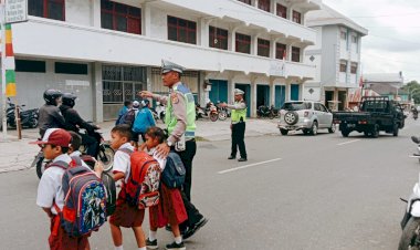 Sat-Lantas-Polres-Manggarai-Gelar-Pamturlalin-di-Seputaran-Kota-Ruteng