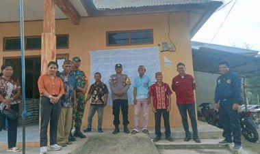 Bhabinkamtibmas-Desa-Nao-Hadiri-Sidang-Panitia-Ajudikasi-PTSL-di-Desa-Popo