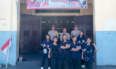 Polres-Manggarai-terjunkan-Personil-Pengamanan-Lomba-Dance-dan-Bazar-di-GOR-Ruteng