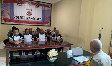 Waka-Polres-Manggarai-Pimpin-Rapat-Anev-Mingguan-Program-Beyond-Trust-dan-DORS