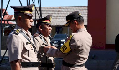 Polres-Manggarai-Gelar-Upacara-Serah-Terima-Jabatan-Kasat-Polairud