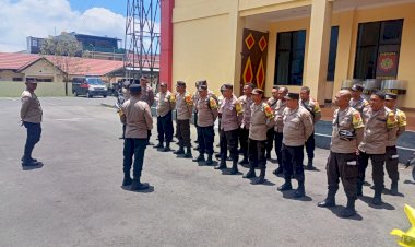 Satuan-Binmas-Polres-Manggarai-Gelar-Anev-Bulanan,-Oktober-2024