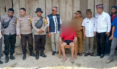 Polres-Manggarai-:-Kapospol-Kecamatan-Cibal-Barat,-Dampingi-Kegiatan-Bebas-Pasung-ODGJ-di-Desa-Wae-Codi