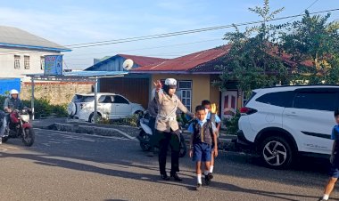 Sat-Lantas-Polres-Manggarai-Gelar-Pengaturan-Lalu-Lintas-di-Seputaran-Kota-Ruteng