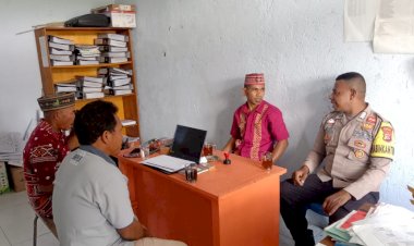 Bhabinkamtibmas-Satarmese-Barat-Laksanakan-Sambang-dan-DDS-di-Desa-Cambir-Leca