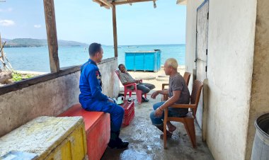 Polairud-Polres-Manggarai-Gencar-Patroli-dan-Sambang-Jaga-Keamanan-Pesisir