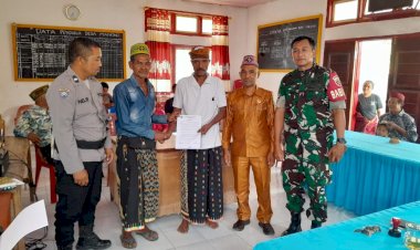 Bhabinkamtibmas-Kecamatan-Rahong-Utara-Melaksanakan-Kegiatan-Sambang-Sekaligus-Mediasi-Kasus-Penganiayaan-di-Desa-Manong